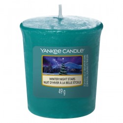 Winter night stars votive 