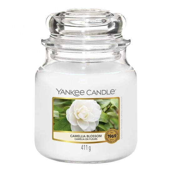 Camelia blossom medium jar