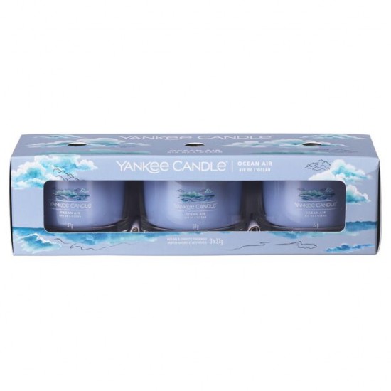 Ocean Air Set of 3 Filled Votives