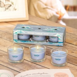 Ocean Air Set of 3 Filled Votives