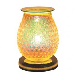 Lustre oval diamond touch lamp burner