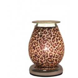 Gold leopard print aroma touch lamp burner