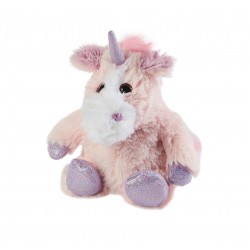 pink sparkly unicorn Junior 9" Warmies