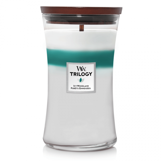 Icy woodlands large trilogy jar