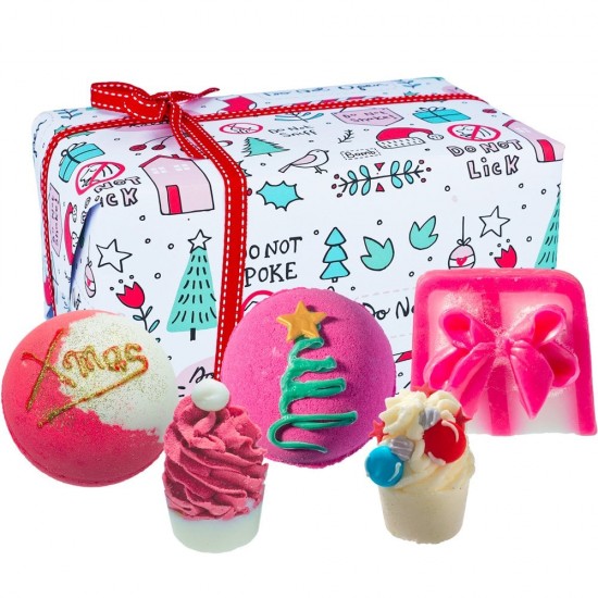 No peeking Wrapped gift set