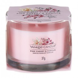 Pink Cherry & Vanilla Single Filled Votive