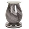 Grey swirl touch lamp aroma burner