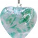 8cm friendship heart green