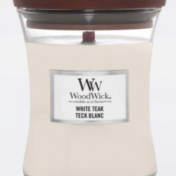 white teak medium jar