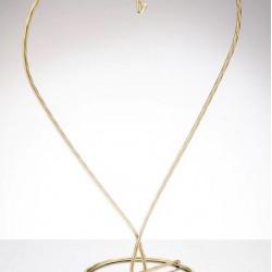 Display stand heart gold