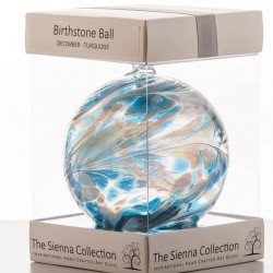 10cm birthstone ball Turquoise- December