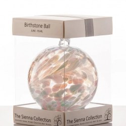 10cm birthstone ball Pearl- June