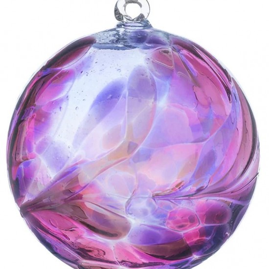 10cm birthstone ball Amethyst- February