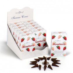 Strawberry Incense cones x15