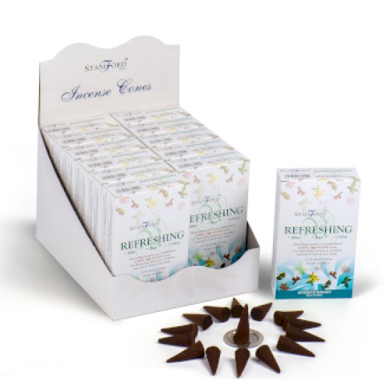 Refreshing Incense cones x15