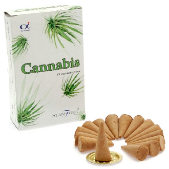 Cannabis Incense cones x15