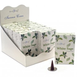 White sage Incense cones x15