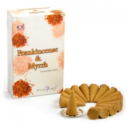 Frankincense & Myrrh Incense cones x15