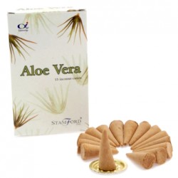 Aloe vera Incense cones x15pk