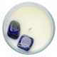 Celestial Gemstone Candle 200g with Lazurite Gems - Arcane Oceans