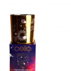 Celestial Gemstone Candle 200g with Red Agate - Meditation Incense