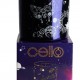 Celestial Gemstone Candle 200g with Amethyst Gems - Distant Daydreams