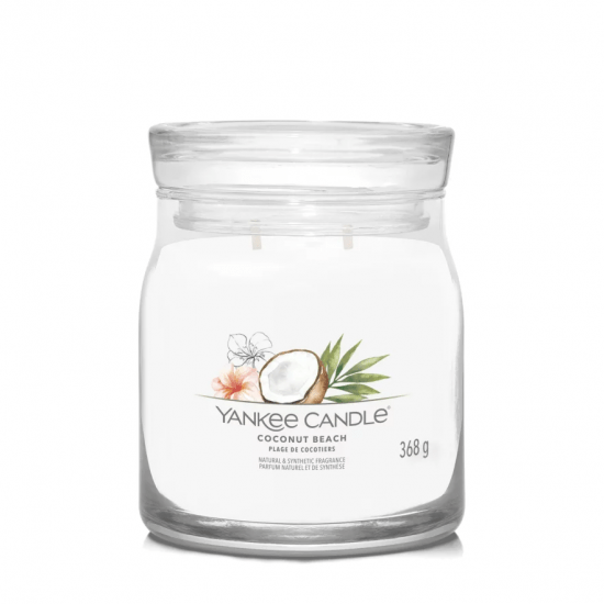 Signature coconut beach medium jar