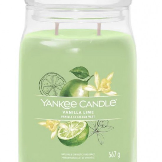 Signature vanilla lime large jar 