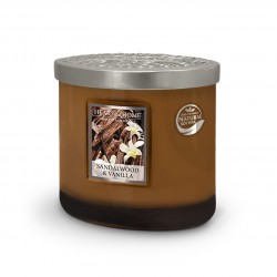 2 Wick candle Sandalwood & vanilla