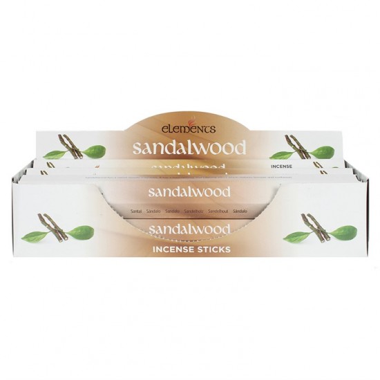 Elements sandalwood Incense sticks 20pk