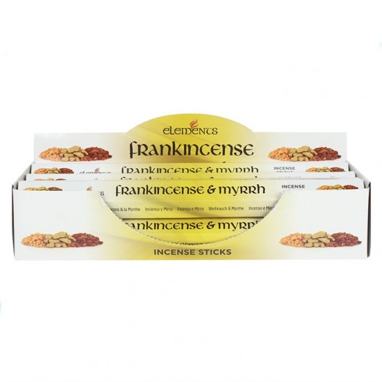 Elements Frankincense & Myrrh Incense sticks 20pk