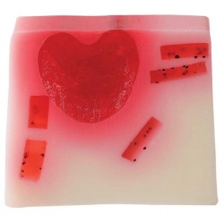 Crazy cupid soap slice