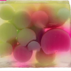 Bubble up soap slice