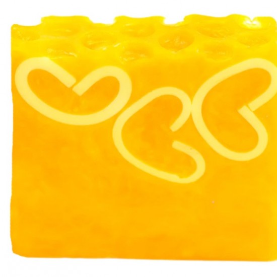 Honey bee good soap slice