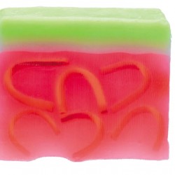 What a melon soap slice