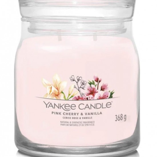 Signature pink cherry & vanilla medium jar 