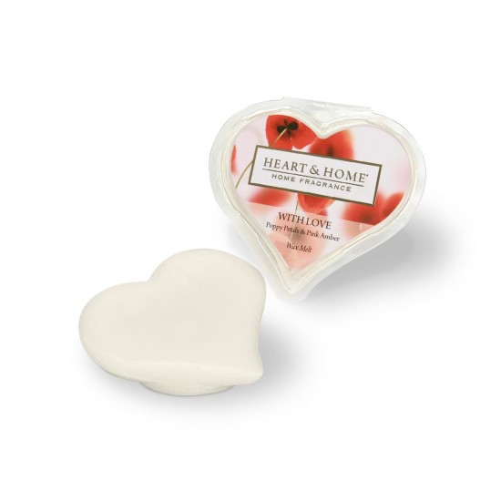 With love poppy wax melt