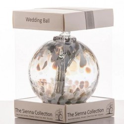 10cm spirit ball wedding day pastel silver