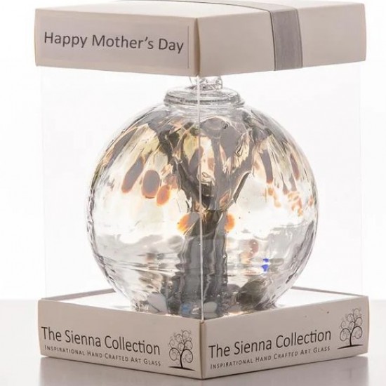 10cm spirit ball mothers day pastel silver