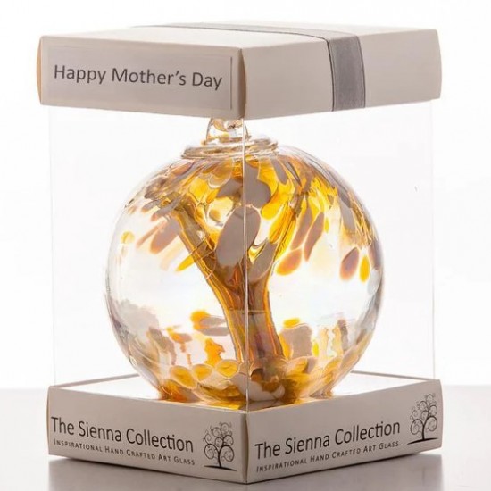 10cm spirit ball mothers day pastel gold