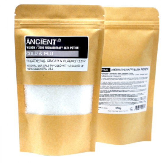 Aromatherapy salts Cold & flu 350g