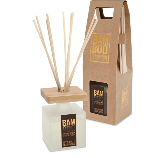 Patchouli & guaiac wood reed diffuser- Large