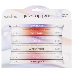 Elements Florals incense gift pack 