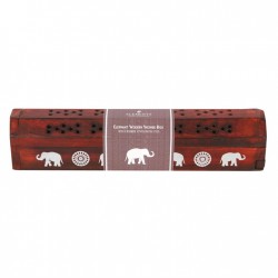 Elephant- rosewood incense gift box