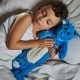 Blue dragon long hot water bottle 3D