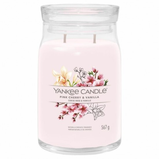 Signature pink cherry vanilla large jar