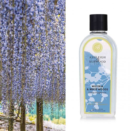 Wisteria & White woods lamp fragrance 250ml 