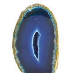 Cut base geode 2-3" Blue