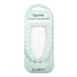 Crystal energy bracelet- Opalite