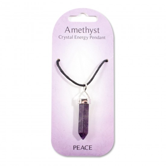 Crystal energy pendant- Rose Quartz